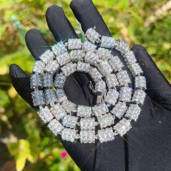 New 20Mm Vvs Moissanite Baguette Fine Jewelry Necklace Men Sier Sterling Cuban Link Chain
New 20Mm Vvs Moissanite Baguette Fine Jewelry Necklace Men Sier Sterling Cuban Link Chain