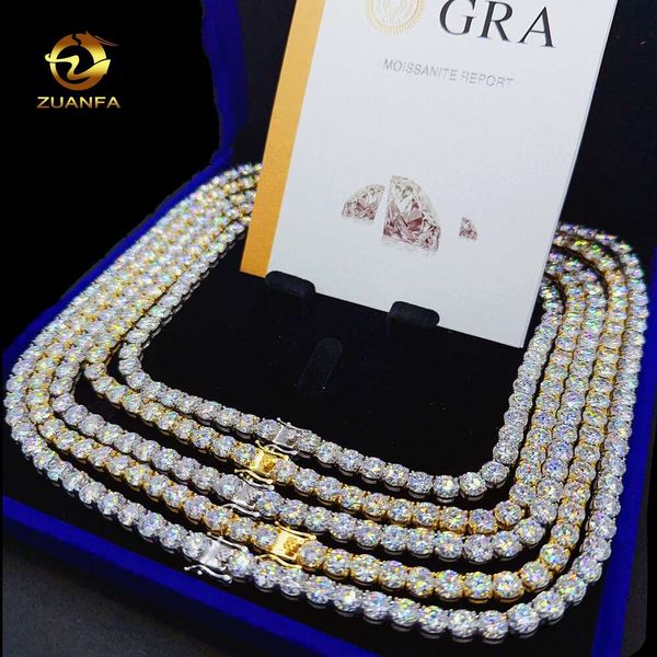 Hip Hop Jewelry Pass Diamond Tester 6.5Mm Vvs Moissanite Tennis Chain Hip Hop Chains For Men And Women
Hip Hop Jewelry Pass Diamond Tester 6.5Mm Vvs Moissanite Tennis Chain Hip Hop Chains For Men And Women