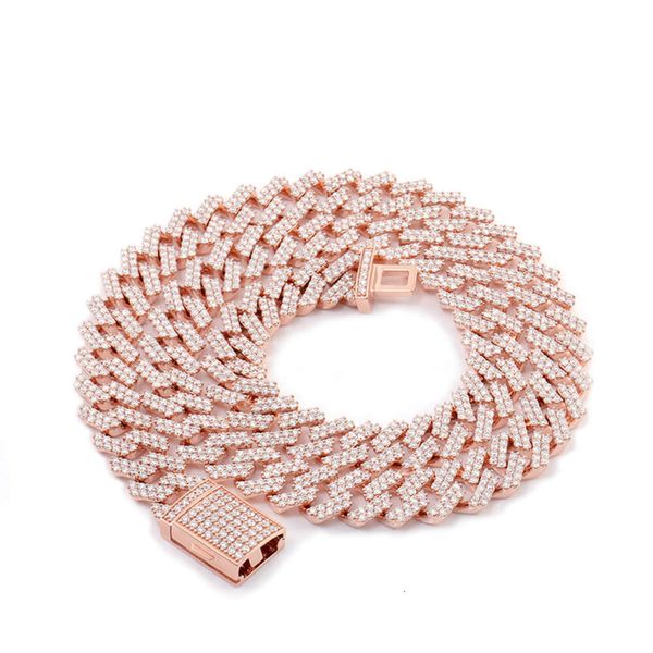 Mens Miami Cuban Link Chain Necklace 10K Rose Gold Lab Diamond Prong Hip Hop Jewelry Diamond Iced Out Cuban Choker Necklace
Mens Miami Cuban Link Chain Necklace 10K Rose Gold Lab Diamond Prong Hip Hop Jewelry Diamond Iced Out Cuban Choker Necklace