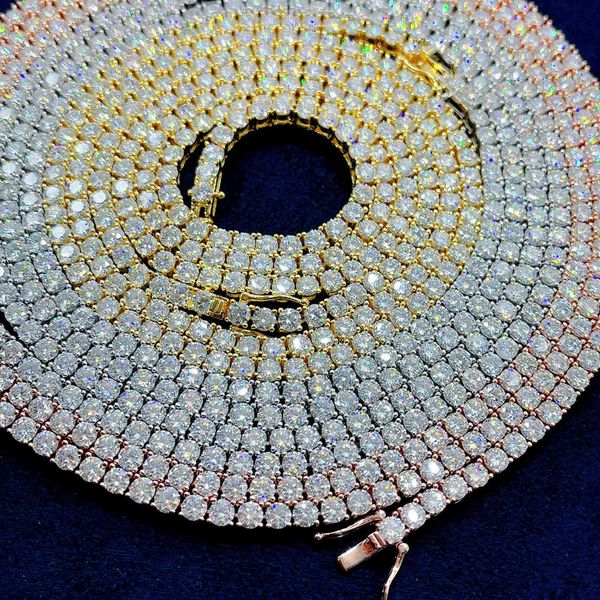 Zuanfa Moissanite Jewelry Sterling Sier Moissanite Vvs Pass Diamond Tester 3/4/5Mm Tennis Chain
Zuanfa Moissanite Jewelry Sterling Sier Moissanite Vvs Pass Diamond Tester 3/4/5Mm Tennis Chain
