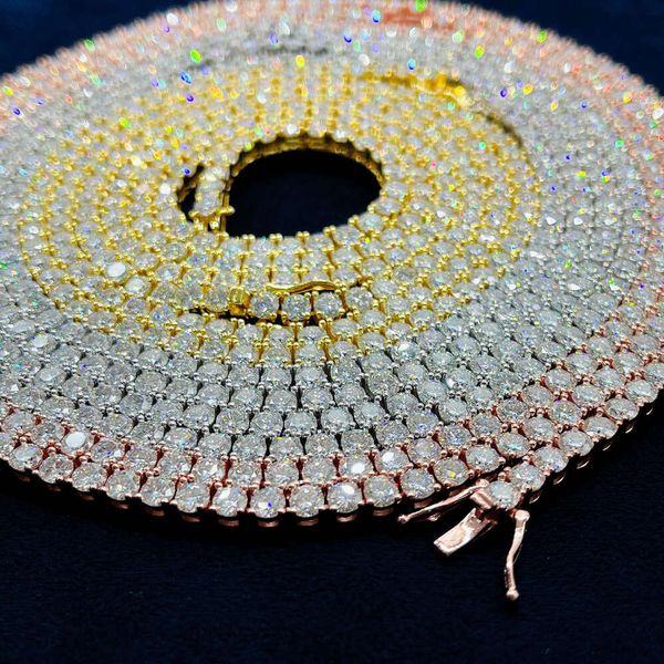 Hiphop Jewelry Full Size S Vvsmoissanite Diamond 2Mm 3Mm 4Mm 5Mm Tennis Necklace Moissanite Tennis Chain For Men
Hiphop Jewelry Full Size S Vvsmoissanite Diamond 2Mm 3Mm 4Mm 5Mm Tennis Necklace Moissanite Tennis Chain For Men