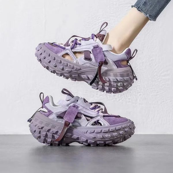 Dress Shoe Safety Walking 2023 Women S Paris Defender Designer Thick Sole Mesh Breathable Casual Sneakers Tire Tank 231006, Light purple
Dress Shoe Safety Walking 2023 Women S Paris Defender Designer Thick Sole Mesh Breathable Casual Sneakers Tire Tank 231006, Light purple