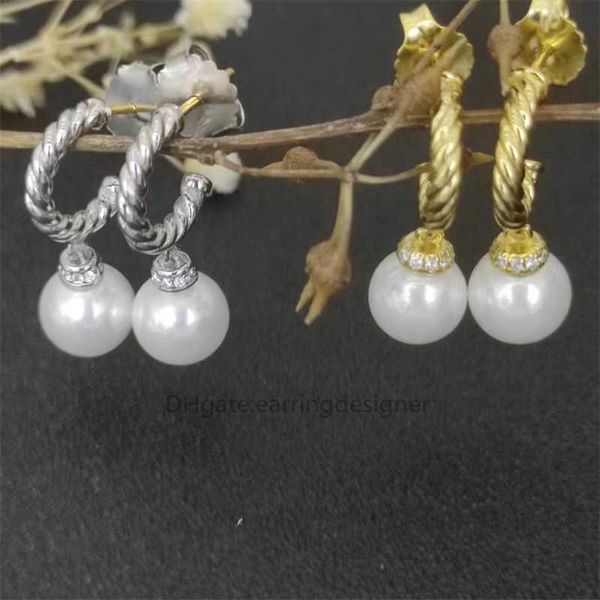 

shipping woman earring luxury bijoux free fashion designer Pearl jewelry Pendant Earrings Luxury Jewelry earrings High Quality Dy 925 Silver Needle Accessories SN