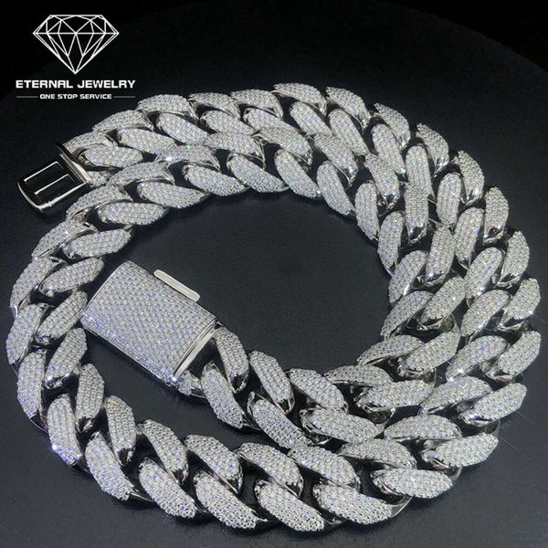 Custom Men's Women's 22Inches Real S Sier 9K 10K 14K Gold White Yellow Moissanite Diamond Hip Hop Cuban Necklace
Custom Men's Women's 22Inches Real S Sier 9K 10K 14K Gold White Yellow Moissanite Diamond Hip Hop Cuban Necklace
