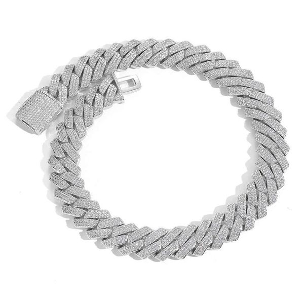 Fine Men's Jewelry Hiphop Sterling Sier Tennis Moissanite Diamond Cuban Chain Necklace For Men Women
Fine Men's Jewelry Hiphop Sterling Sier Tennis Moissanite Diamond Cuban Chain Necklace For Men Women