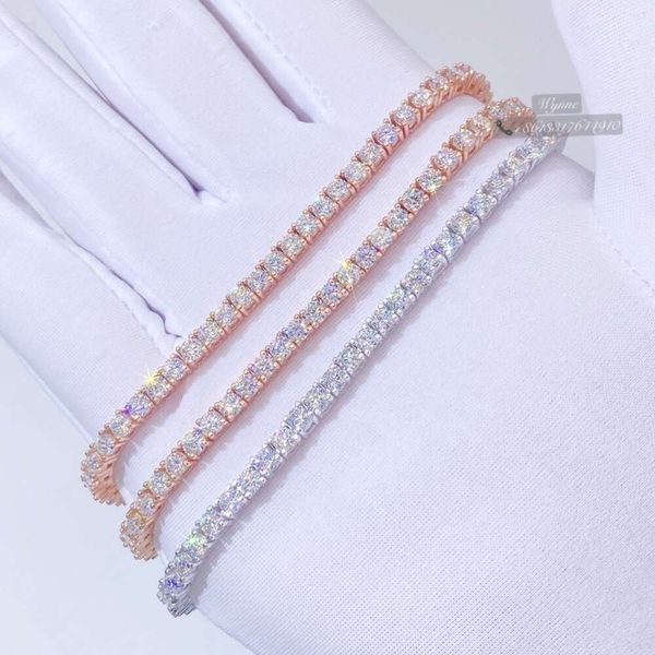 Large Stock Iced Out 3Mm/4Mm Moissanite Diamond Sterling Sier Tennis Bracelet
Large Stock Iced Out 3Mm/4Mm Moissanite Diamond Sterling Sier Tennis Bracelet