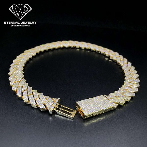 Factory Custom Men Hip Hop Iced Out 18Inch Solid S 10K 14K Gold Yellow 10Mm Moissanite Diamond Cuban Chain Link Necklace
Factory Custom Men Hip Hop Iced Out 18Inch Solid S 10K 14K Gold Yellow 10Mm Moissanite Diamond Cuban Chain Link Necklace