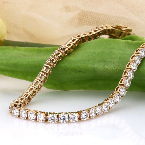 Starsgem High Quality Hiphop Jewelry 3mm-4mm Loose Moissanite Tennis Bracelet 14k Gold Bracelet
Starsgem High Quality Hiphop Jewelry 3mm-4mm Loose Moissanite Tennis Bracelet 14k Gold Bracelet