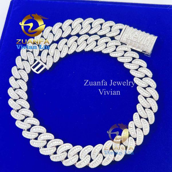 Pass Diamond Tester Vvs Moissanite Necklace Sterling Sier For Men Cuban Link Chain
Pass Diamond Tester Vvs Moissanite Necklace Sterling Sier For Men Cuban Link Chain