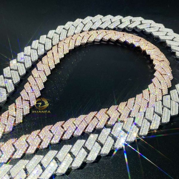 20Mm Designer Necklace Jewelry Moissanite Hip Hop Iced Out Vvs Baguette Diamond Cuban Link Chain Moissanite
20Mm Designer Necklace Jewelry Moissanite Hip Hop Iced Out Vvs Baguette Diamond Cuban Link Chain Moissanite