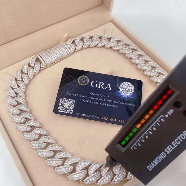 Pass Diamond Tester Cuban Link Necklace For Custom Pendant 18Mm Hip Hop Men Jewelry Big Necklaces Vvs Moissanite Cuban Chain
Pass Diamond Tester Cuban Link Necklace For Custom Pendant 18Mm Hip Hop Men Jewelry Big Necklaces Vvs Moissanite Cuban Chain