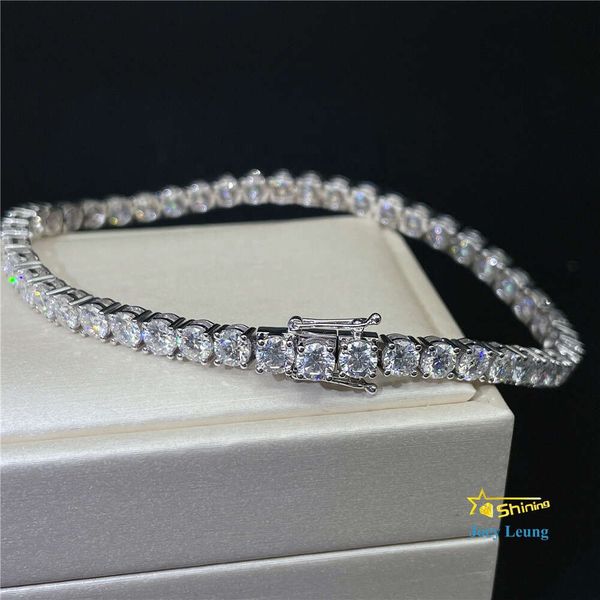 38.4cwt 4mm Vvs Moissanite Lab Diamond Hip Hop Jewelry Bling Iced Out 18k Solid Gold Tennis Bracelets
38.4cwt 4mm Vvs Moissanite Lab Diamond Hip Hop Jewelry Bling Iced Out 18k Solid Gold Tennis Bracelets