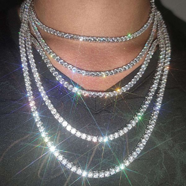 17.5ctw Solitaire Iced Out Hip Hop 3mm Diamond Tennis Chain Necklace 22" Silver 18k Gold Plated Moissanite Men Tennis Chain
17.5ctw Solitaire Iced Out Hip Hop 3mm Diamond Tennis Chain Necklace 22" Silver 18k Gold Plated Moissanite Men Tennis Chain