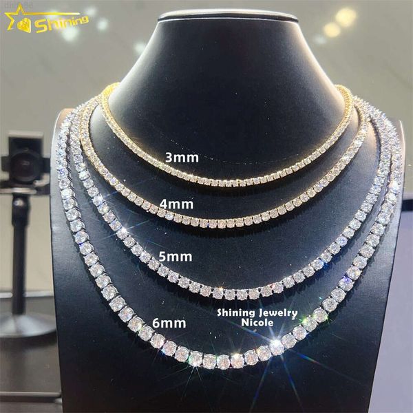 High Quality Wholesale Hip Hop Fashion Pass Diamond Tester Stainless Steel Moissanite Tennis Chain
High Quality Wholesale Hip Hop Fashion Pass Diamond Tester Stainless Steel Moissanite Tennis Chain