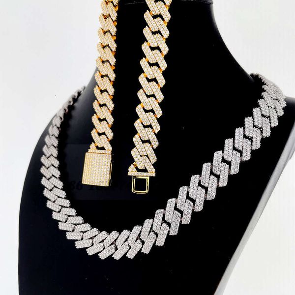 Factory Price 15Mm Custom Hip Hop Cuban Link Mens S With Moissanite Cuban Link Chain Wholesale Price
Factory Price 15Mm Custom Hip Hop Cuban Link Mens S With Moissanite Cuban Link Chain Wholesale Price