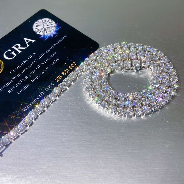 3mm Iced Out Moissanite 10k Solid Gold Men Women Tennis Chain Hip Hop Jewelry Necklace Vvs Diamond Tennis Chain
3mm Iced Out Moissanite 10k Solid Gold Men Women Tennis Chain Hip Hop Jewelry Necklace Vvs Diamond Tennis Chain