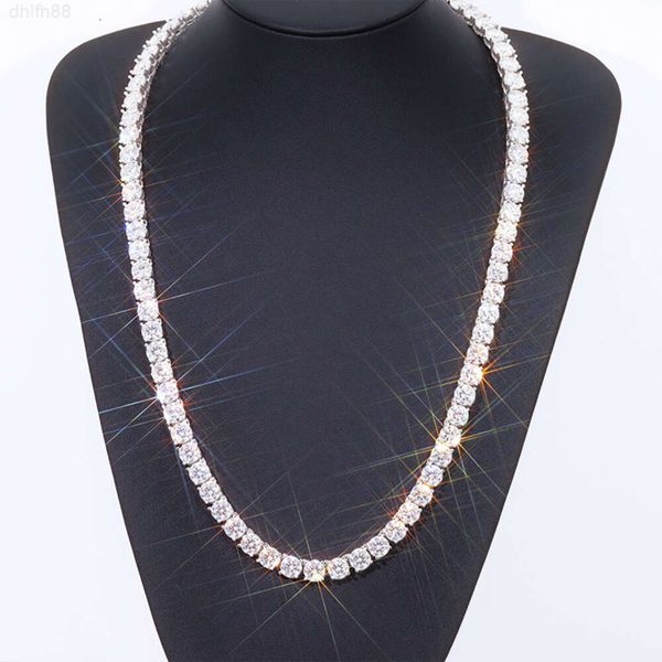 Wholesale Price Link Chain White Gold Plated S925 Sterling Silver 6.5mm Vvs Moissanite Tennis Chain Jewelry
Wholesale Price Link Chain White Gold Plated S925 Sterling Silver 6.5mm Vvs Moissanite Tennis Chain Jewelry