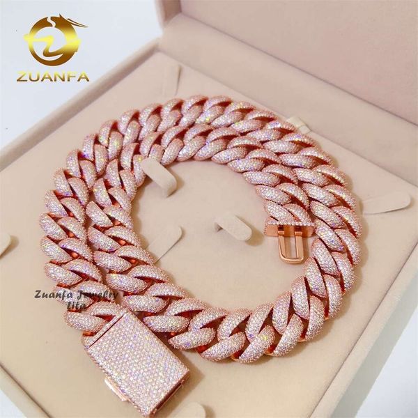 Heavy Solid 5 Rows Stones Sier Hip Hop Miami 20Mm Iced Out Jewelry Vvs1 Moissanite Cuban Link Chain
Heavy Solid 5 Rows Stones Sier Hip Hop Miami 20Mm Iced Out Jewelry Vvs1 Moissanite Cuban Link Chain