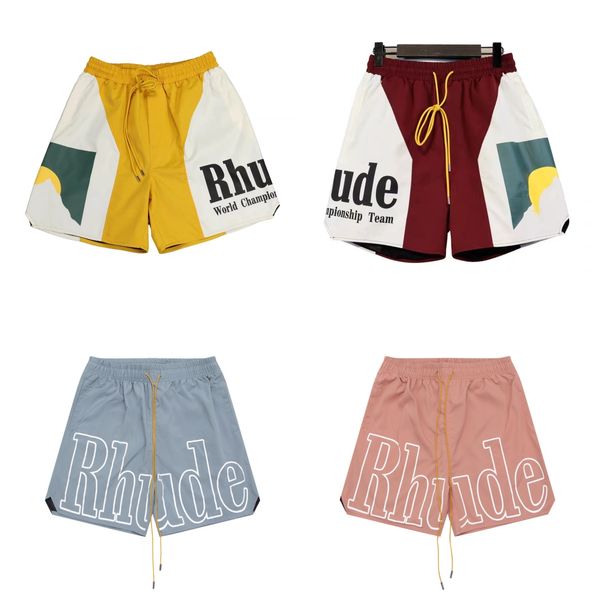 Mens short designer mens luxury rhude shorts summer Shorts fashion man high quality beach pants Quick Drying Breathable Mesh Drawstring Beachwear Loose Sports
Mens short designer mens luxury rhude shorts summer Shorts fashion man high quality beach pants Quick Drying Breathable Mesh Drawstring Beachwear Loose Sports