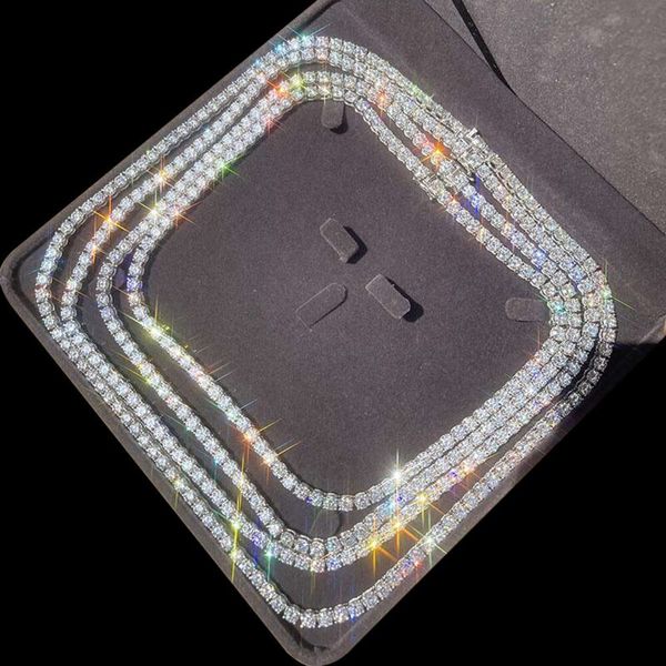 Cheapest Price Hip Hop 925 Sterling Silver 2mm 3mm 4mm 5mm 6.5mm Vvs Moissanites Diamond Necklace Moissanite Tennis Chain
Cheapest Price Hip Hop 925 Sterling Silver 2mm 3mm 4mm 5mm 6.5mm Vvs Moissanites Diamond Necklace Moissanite Tennis Chain