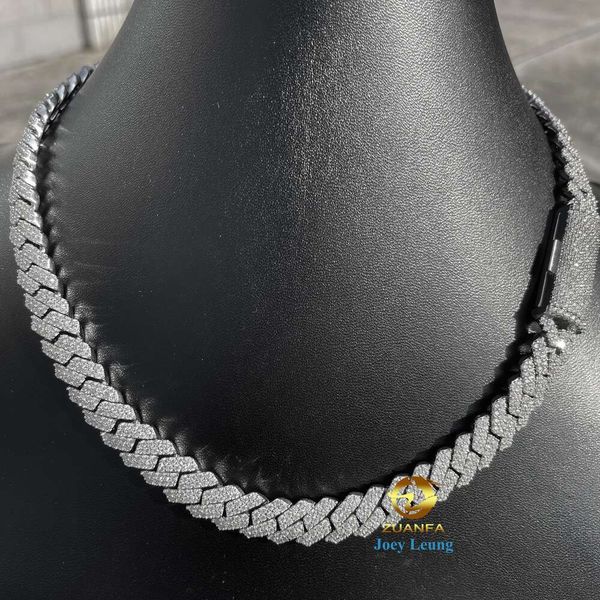 Hot Selling Fine Jewelry 10Mm Width Sier Vvs Moissanite Iced Out Initial Necklace Cuban Link Chain
Hot Selling Fine Jewelry 10Mm Width Sier Vvs Moissanite Iced Out Initial Necklace Cuban Link Chain