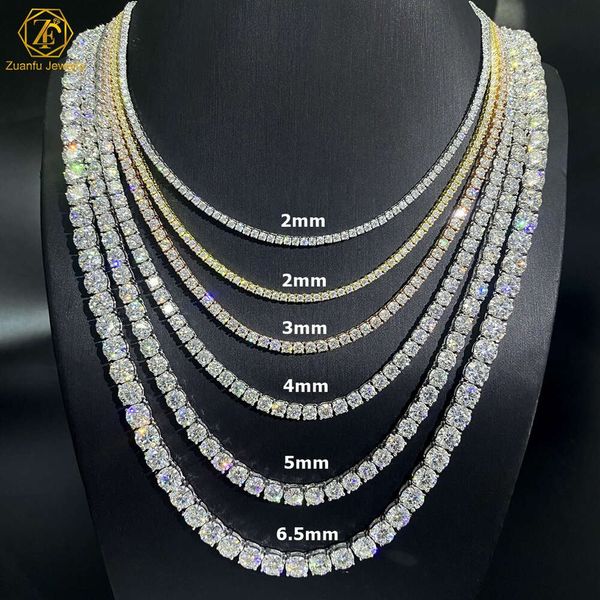 Factory Vvs Diamond Chain 925 Silver Hip Hop Jewelry 4mm 5mm Iced Out Clustered Bracelet 3.0mm Moissanite Tennis Necklace Chain
Factory Vvs Diamond Chain 925 Silver Hip Hop Jewelry 4mm 5mm Iced Out Clustered Bracelet 3.0mm Moissanite Tennis Necklace Chain