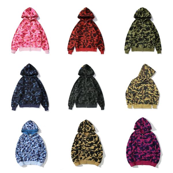 Mens hoodie fashion man Designer Hoodie women Full Zip Up Shark Hoodies Long Sleeve Camouflage Jacket Hoody Hooded Sweatshirt Stylist Jacket Cotton Hoody
Mens hoodie fashion man Designer Hoodie women Full Zip Up Shark Hoodies Long Sleeve Camouflage Jacket Hoody Hooded Sweatshirt Stylist Jacket Cotton Hoody
