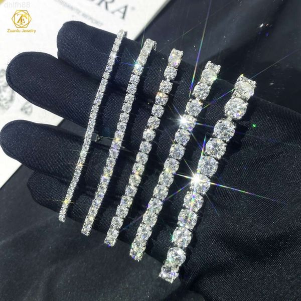 Factory Wholesale Vvs Moissanite Tennis Chain 925 Silver Hiphop Jewelry 2mm 3mm 4mm Diamond Tennis Link Necklace 6.5mm Bracelet
Factory Wholesale Vvs Moissanite Tennis Chain 925 Silver Hiphop Jewelry 2mm 3mm 4mm Diamond Tennis Link Necklace 6.5mm Bracelet