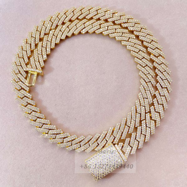 10Mm 12Mm Wide Cuban Link Jewelry Diamond Necklace For Women And Man Moissanite Cuban Chain Cuban Link
10Mm 12Mm Wide Cuban Link Jewelry Diamond Necklace For Women And Man Moissanite Cuban Chain Cuban Link