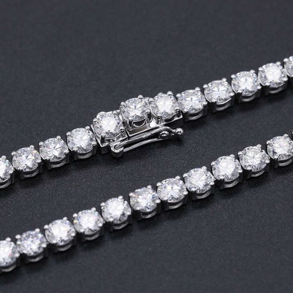 3mm Tennis Chain Necklace Vvs Moissanite Lab Diamonds White 18k Solid Gold Tennis Chain
3mm Tennis Chain Necklace Vvs Moissanite Lab Diamonds White 18k Solid Gold Tennis Chain