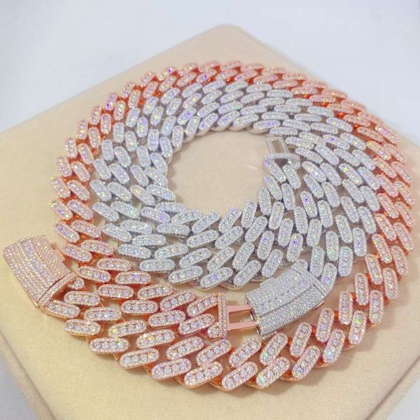 Hip Hop Iced Out Vvs Moissanite Diamond Cuban Miami Link Chain Jewelry Sterling Sier 15Mm Cuban Link Chain
Hip Hop Iced Out Vvs Moissanite Diamond Cuban Miami Link Chain Jewelry Sterling Sier 15Mm Cuban Link Chain