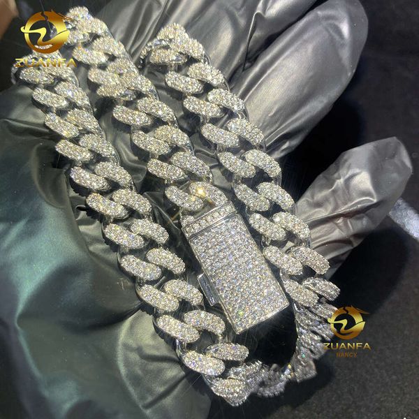 Top Icy 10Mm Cuban Link Box Clasp Man Hip Hop Jewelry Necklace Sterling Sier Moissanite Cuban Necklace
Top Icy 10Mm Cuban Link Box Clasp Man Hip Hop Jewelry Necklace Sterling Sier Moissanite Cuban Necklace