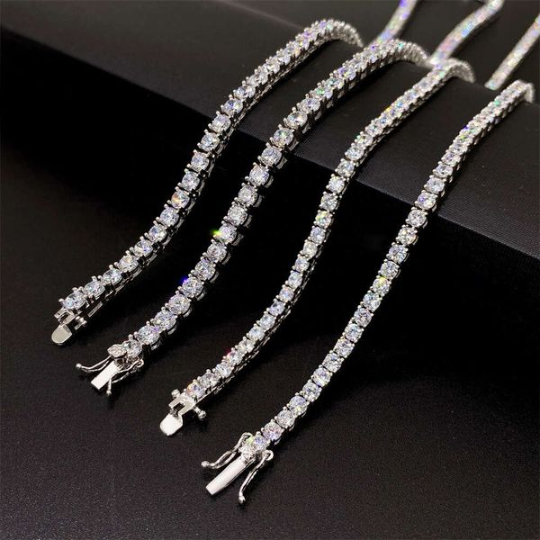 Hot Selling 2mm 3mm 4mm 5mm Bracelet Necklace Vvs Moissanite Jewelry 925 Silver Tennis Chain
Hot Selling 2mm 3mm 4mm 5mm Bracelet Necklace Vvs Moissanite Jewelry 925 Silver Tennis Chain