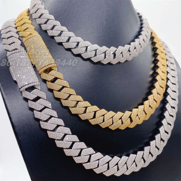15Mm Width Moissanite Diamond Chain Cuban Rose Gold Hip Hop Jewelry Cuban Link Chain Moissanite Cuban Chain
15Mm Width Moissanite Diamond Chain Cuban Rose Gold Hip Hop Jewelry Cuban Link Chain Moissanite Cuban Chain