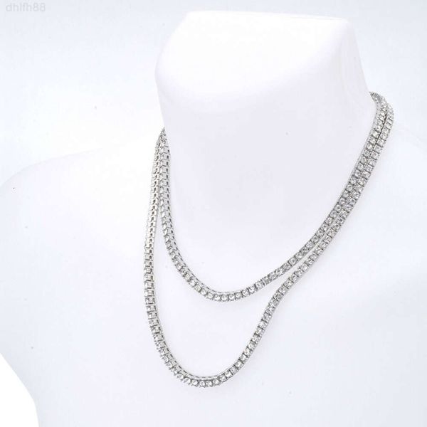 Wuzhou Wholesale Price S925 Sterling Silver Necklace with 5a Cz Gemstone White Gold Plated 3mm to 5mm Width Tennis Chain Jewelry
Wuzhou Wholesale Price S925 Sterling Silver Necklace with 5a Cz Gemstone White Gold Plated 3mm to 5mm Width Tennis Chain Jewelry
