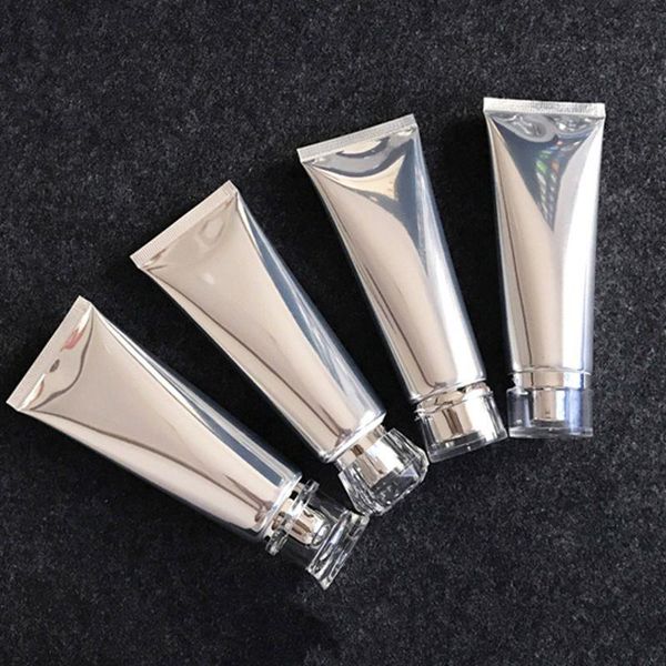 Image of 80ml Aluminum Cosmetic Hose Soft Tubes, Professional Face Cleanser Storage Bottle, Cosmetic Containers Fase Shipping F1923 Pvqdo
