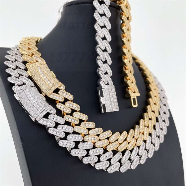 Factory Price 15Mm Width S With Vvs Moissanite Diamond Custom Or Name Cuban Link Chain Icedout Cuban Chain
Factory Price 15Mm Width S With Vvs Moissanite Diamond Custom Or Name Cuban Link Chain Icedout Cuban Chain