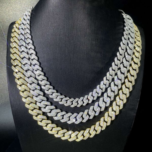 Wholesale Price Hip Hop Fine Jewelry Necklace 6mm 8mm 12mm 925 Sterling Silver D-vvs Diamond Moissanite Cuban Chain Necklace
Wholesale Price Hip Hop Fine Jewelry Necklace 6mm 8mm 12mm 925 Sterling Silver D-vvs Diamond Moissanite Cuban Chain Necklace