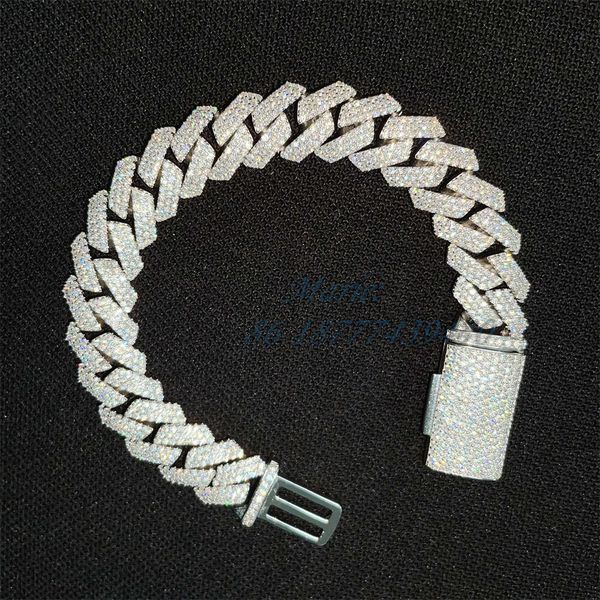 14mm Hip Hop Jewelry Cuban Bracelet for Women Luxury Moissanite Diamond Cuban Link Custom Hip Hop Necklace Pass Diamond Test
14mm Hip Hop Jewelry Cuban Bracelet for Women Luxury Moissanite Diamond Cuban Link Custom Hip Hop Necklace Pass Diamond Test