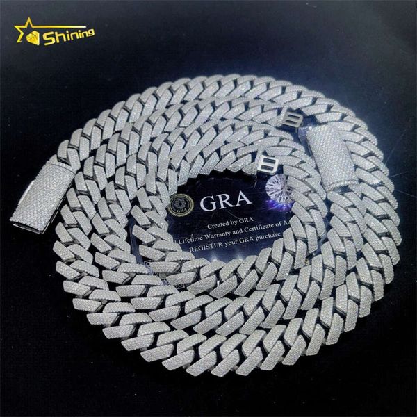 Gra Certificate Solid Gold Diamond Vvs Moissanite Miami Sterling Silver 925 Iced Out Cuban Link Chain
Gra Certificate Solid Gold Diamond Vvs Moissanite Miami Sterling Silver 925 Iced Out Cuban Link Chain