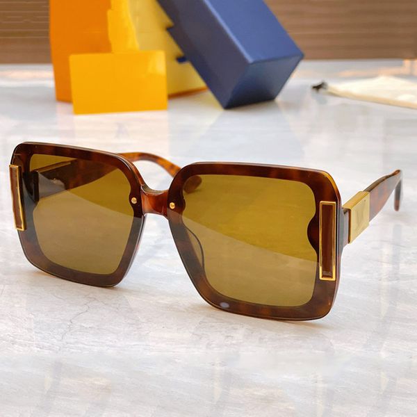 Luxury designer Lunettes de Soleil designed gradient sunglasses for mens and womens Plate frame rectangular frame leg symbol pattern vacation travel Z2589E
Luxury designer Lunettes de Soleil designed gradient sunglasses for mens and womens Plate frame rectangular frame leg symbol pattern vacation travel Z2589E
