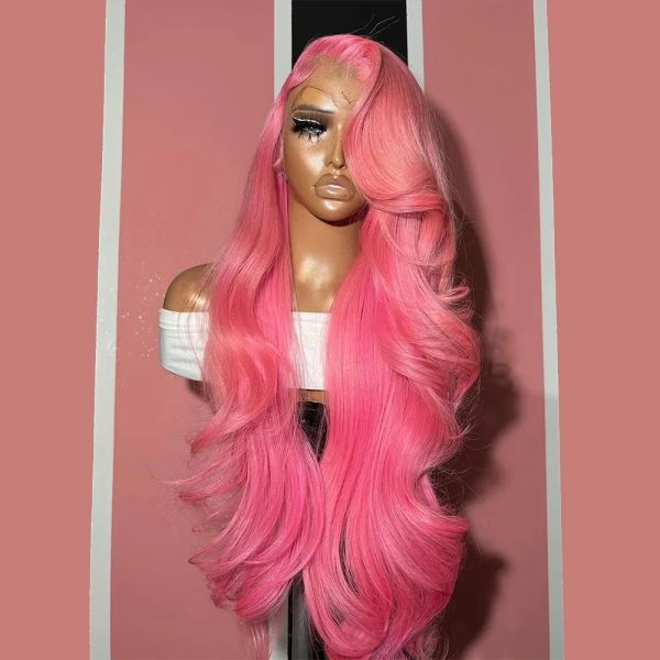 Lace Pink Front Wig Human Hair 13x4 Hd Lace Frontal Wig Brazilian 613 Colored Body Wave Synthetic Lace Front Wigs For Women Cosplay al s
Lace Pink Front Wig Human Hair 13x4 Hd Lace Frontal Wig Brazilian 613 Colored Body Wave Synthetic Lace Front Wigs For Women Cosplay al s