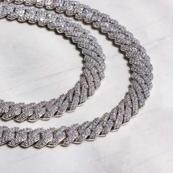 Artificial Diamond Chain Silver Moissanite Round Miami Chains Wholesale Low Price Moissanite Cuban Link Chain Necklace for Him
Artificial Diamond Chain Silver Moissanite Round Miami Chains Wholesale Low Price Moissanite Cuban Link Chain Necklace for Him