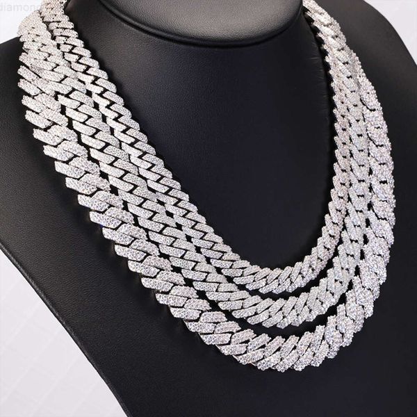 Rts Hip Hop Chain 8mm 10mm 12mm 14mm Iced Out Moissanite Diamond Necklace 925 Solid Silver Cuban Link Chain for Men
Rts Hip Hop Chain 8mm 10mm 12mm 14mm Iced Out Moissanite Diamond Necklace 925 Solid Silver Cuban Link Chain for Men