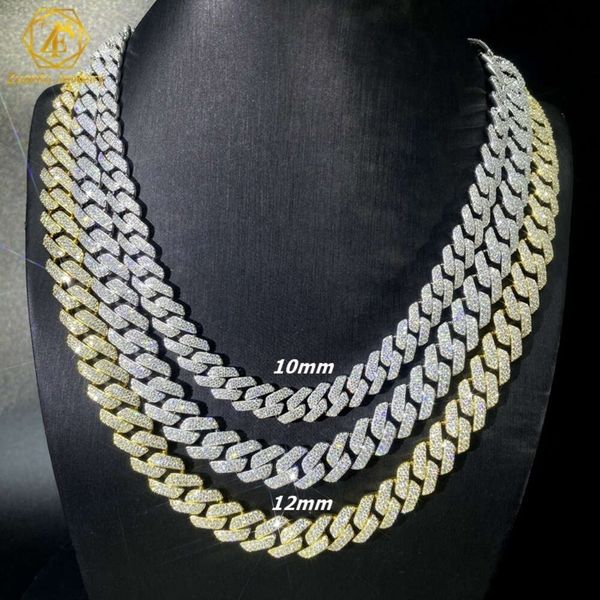 Hip Hop Rock Fine Jewelry for Men Women Real 925 Silver 10 Mm 12mm 18mm 20mm Full Ice Out Moissanite Cuban Link Chain
Hip Hop Rock Fine Jewelry for Men Women Real 925 Silver 10 Mm 12mm 18mm 20mm Full Ice Out Moissanite Cuban Link Chain