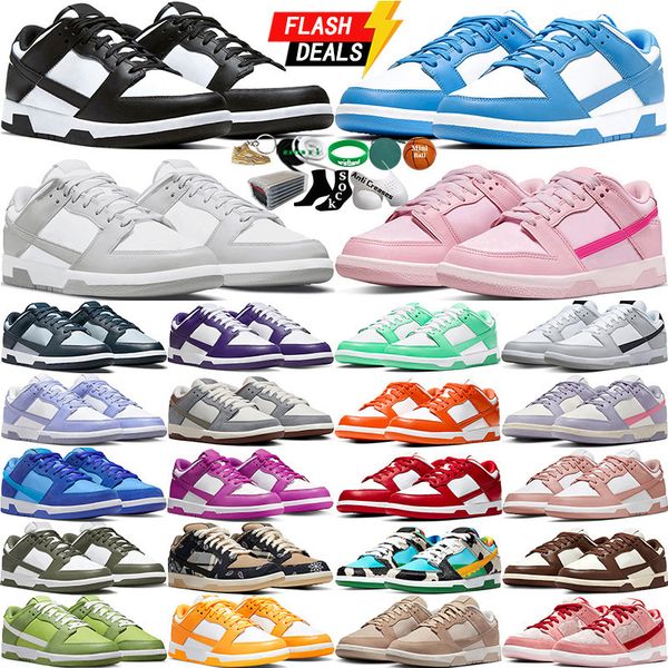 With Box Casual Shoes Men Women Flat Sneakers Panda White Black Wolf Grey Fog Triple Pink University Blue Red UNC Classic Green Glow Yellow Mens Trainers shoe
With Box Casual Shoes Men Women Flat Sneakers Panda White Black Wolf Grey Fog Triple Pink University Blue Red UNC Classic Green Glow Yellow Mens Trainers shoe