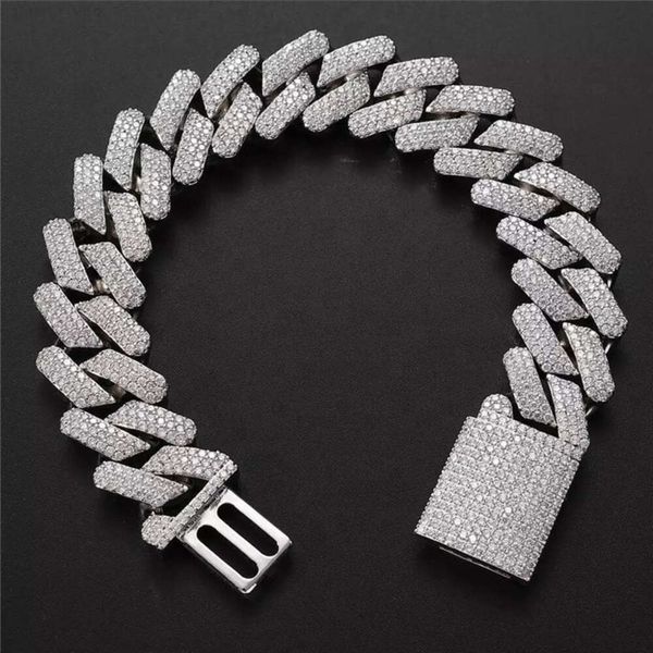 Hot Sale Cuban Chain Bracelet Plated Vvs Moissanite Diamond Iced Out Cuban Link Chain Gold 925 Sterling Silver Classic for Free
Hot Sale Cuban Chain Bracelet Plated Vvs Moissanite Diamond Iced Out Cuban Link Chain Gold 925 Sterling Silver Classic for Free
