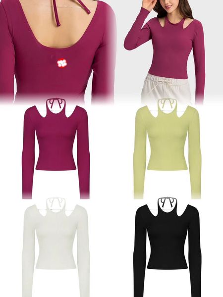 LU-1576 Gym Yoga Shirts Women Lu Ribbed Top Loose Sports Fitness Round Neck Jogging Sportswear Breathable, Black
LU-1576 Gym Yoga Shirts Women Lu Ribbed Top Loose Sports Fitness Round Neck Jogging Sportswear Breathable, Black