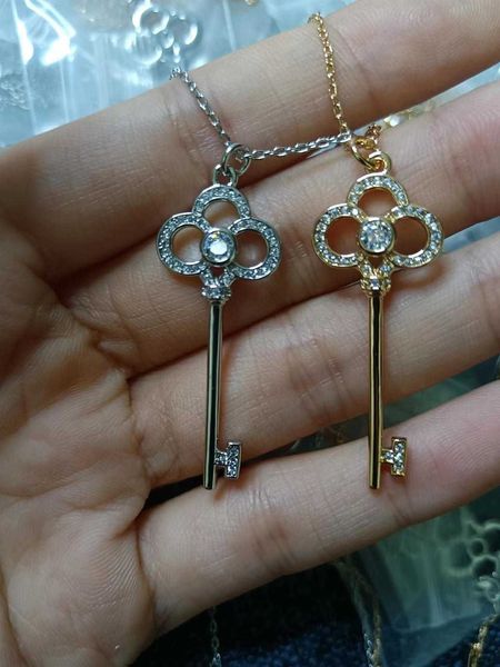 Tiff Necklace Designer luxury fashion jewelry Key Pendant Live Edition Jewelry High Full Diamond Back Cover accessory
Tiff Necklace Designer luxury fashion jewelry Key Pendant Live Edition Jewelry High Full Diamond Back Cover accessory
