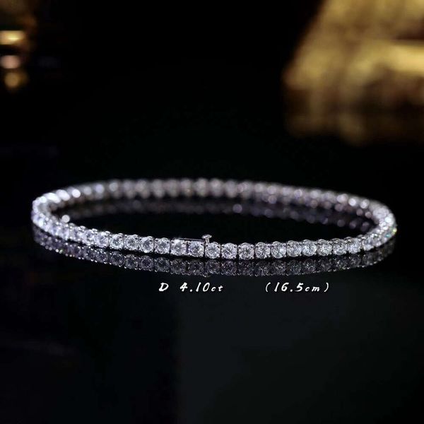 Oem Odm Round Bright Cut 18k Gold Diamond Tennis Bracelet Women Lab Grown Diamonds Tennis Chain in 9k White Gold
Oem Odm Round Bright Cut 18k Gold Diamond Tennis Bracelet Women Lab Grown Diamonds Tennis Chain in 9k White Gold